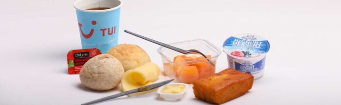 TUI Inflight Menu Onboard Meal Options